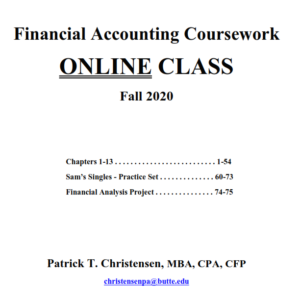 Financial Accounting: #M3724 & #M2400