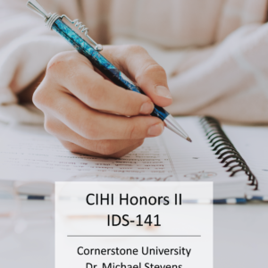 IDS 141: CIHI Honors II CoursePack